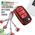 thumbnail image 2 of Funda De Cuero De TPU Para Llaves De Coche Volkswagen VW Jetta Golf Passat Beetle Skoda Seat Polo B5 Protector, 2 of 4