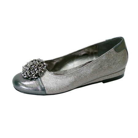 fuzzy wide flats width andie slip shoes dress extra pewter metallic fic occasion ballet any fazpaz dialog displays option button