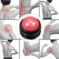 thumbnail image 3 of Manual Massage Roller Ball Body Massage Tool Stress Ease Polypropylene Artificial Resin Black Pink, 3 of 6