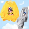 thumbnail image 3 of Ropa de bebé, ropa de abrigo para niño de 2 a 12 años, conjunto de sudadera con capucha, sudadera Sonic 2024 de primavera para niños, ropa para niña, madre e hijo, 3 of 5