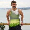 thumbnail image 6 of Picia golf ball perched on a tee Printed Men’s Performance Tank, Men's Workout Tank Top Moisture-Wicking Tank Top Muscle tee, Breathable Workout Shirt-XX-Large, 6 of 7