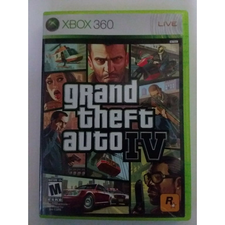 Grand Theft Auto IV - Microsoft Xbox 360 (used) 