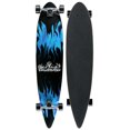 thumbnail image 1 of Krown Longboard Blue Flame Pintail 9" x 43", 1 of 4