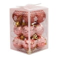 thumbnail image 2 of Fiudx Adornos Navideños, Bolas de Plástico Irresponsables, Decoración Ligera para El Árbol, Uso Familiar Seguro, Ambiente Festivo, Hogar, Comercio, Juego de 12 Piezas Incluido., 2 of 7