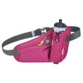 thumbnail image 1 of Sac Banane avec Porte-Bouteille d'Eau, Sac de Taille Imperméable pour la Course, Ceinture de Sport Réfléchissante avec Sangle Réglable, Pochette d'Hydratation pour Entraînement Physique Jogging Randonnée, 1 of 5