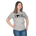 thumbnail image 5 of Love Yourself Self Care Inspirational Women's Graphic T Shirt Tees Brisco Brands S, 5 of 5