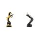 thumbnail image 1 of Figura de caballo moderna, estatua pensante, escultura abstracta de animal para estantería, sala de estar, escritorio, mesa, adorno, colección de obje, 1 of 8