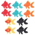 thumbnail image 1 of EeaseCA 10Pcs Simulated Goldfish Adornment Creative Plastic Fish Decor Fish Tank Supply, 1 of 8