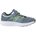 thumbnail image 6 of Saucony Boys' Zealot 2 a/C Running Shoe, Grey, 2.5 Wide US Little Kid, 6 of 8