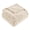 Beige, variant on Lussena Home Textured Knit Throw Blanket, Soft Cozy Boho Decorative Blanket for Couch, Bed and Living Room, 50" x 60"