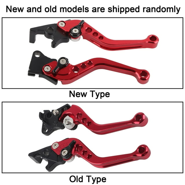 CNC Aluminum Clutch Drum Brake Lever Handle, Stable Performance, Precision Machined Pivot Bore,Great Fit for GY6 and CG125.