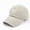 Khaki, variant on 1 Pack Women Adjustable Washable Cotton Baseball Cap One Size Fashion Summer Beach Outdoor UV Sun Hat Multi Colors