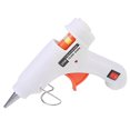 thumbnail image 4 of Máquina de pegamento para manualidades, decoración y bricolaje, pistola de pegamento termofusible de 110 V, enchufe estadounidense, 20 W, color blanco, 4 of 8