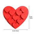 thumbnail image 4 of Cheapark 10 Multi-Heart Pudding Dessert Tools - Cake Decoration Baking Utensils, Love-Themed Molds for Valentine's Day Christmas, Practical Kitchen Accessories, 4 of 8