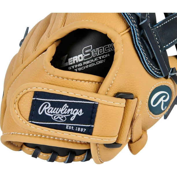 Rawlings PLAYMAKER 11.5インチ グローブ Rawlings Playmaker Series Youth Baseball Glove, Camel/Navy