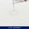 thumbnail image 4 of Subrtex Luxury Chenille Bathroom Rug Extra Soft and Absorbent Shaggy Rugs (White,24"*60"), 4 of 8