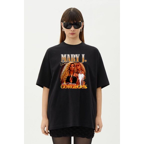 Mary J. Blige Good Morning Gorgeous R&B Hip T-Shirt, for men & women, up to size 5XL