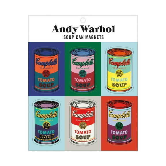 Andy Warhol Soup Can Magnets, (Hardcover)