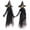 2 Pack, variant on romoty Halloween Holding Hands Witches, 3 Pack 59 Inch Sound Activated Screaming Light-Up Faceless Witch Decoration for Outdoor Yard Lawn Decor