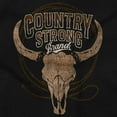 thumbnail image 2 of Country Strong Bull Skull Lasso Toddler Boy Girl T Shirt Infant Toddler Brisco Brands 6M, 2 of 5