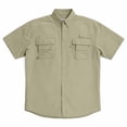thumbnail image 3 of Men's Short Sleeve Fishing Shirts Sun Protection UV Hiking Cooling Quick Dry Shirts for Summer Beach Casual Tops, 3 of 10