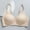 A_ Beige, variant on Soft Support Wireless Thin Bra, Breathable Mesh Side Lift Anti Droop Invisible Everyday Bralette White L