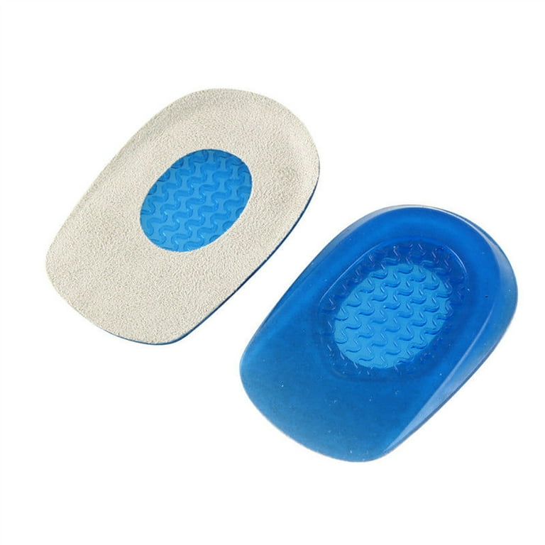 Plantar Fasciitis U-Shaped Gel Heel Cups & Shoe Inserts - Cushion 