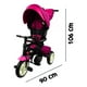 thumbnail image 5 of Triciclo Para Bebe Evolutivo De Lujo 360° Reclinable Morado, 5 of 5