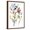 Brown Frame, variant on Art.com Flower Overlay II Art Print by Jennifer Goldberger, 12" x 18"