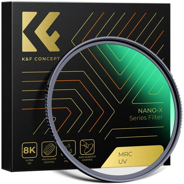 Filtro de protección UV K&F Concept 49 mm MC para lente de cámara