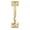 Polished Brass, variant on National Hardware N116558 V170 4" Sash Lift Brass Finish
