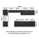 thumbnail image 3 of Cocina Integral Modular Madesa Lux 400cm BN, 3 of 5