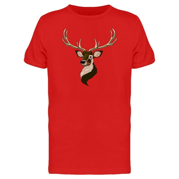 Proud Deer With Antlers Tee Men's -Image by Shutterstock