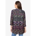thumbnail image 2 of Woman Within Plus Size Rayon Three-Quarter Sleeve Effortless Tab-Front Blouse, 2 of 3