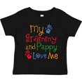 thumbnail image 3 of Inktastic Grammy and Pappy Love Me Boys or Girls Toddler T-Shirt, 3 of 5