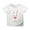 1#White780, variant on Byoo Graphic Tee Top for Toddler Girls Easter Cartoon Bunny Printing Short Sleeve Shirts Active Basic T Shirt ,3-4 T