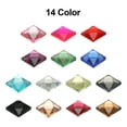thumbnail image 5 of 50 Pcs Acrylic Flat Back Rhinestones 12mm Square Artificial Gemstone for Crafts Costume Jewelry Making Deep Blue, 5 of 7