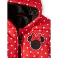 thumbnail image 2 of Disney Minnie Mouse Puffer Jacket Coat (Toddler Girls), 2 of 4