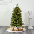 thumbnail image 5 of Nearly Natural 5ft. Vancouver Fir Natural Look Artificial Christmas Tree with 350 Clear LED Lights and 1054 Bendable Branches, 5 of 10