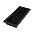 thumbnail image 2 of Imperial 4-inch x 12-inch Black Iron Wonderland Floor Register, 2 of 6