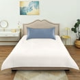 thumbnail image 6 of Dailycode Satin Pillow Case Standard Silk Pillow Cover for Hair and Skin Envelope Closure Blue 20"x26", 6 of 9