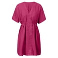 thumbnail image 6 of CAIXIA Womens Swimsuit Coverup Bathing Suit Cover Up Summer Casual Beach Dress, 6 of 8