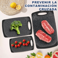 thumbnail image 3 of 5 Piezas Tablas Para Picar De Cocina Mango Alimentos Asa Xtellar azul, 3 of 3