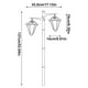 thumbnail image 3 of Solar Lights Outdoor LED Lighting Solar Powered Outdoor Lights Solar Garden Lights For Walkway Patio Yard, 3 of 5