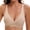 Beige, variant on Push Up Bra for Women Deep V No Underwire Soft Wireless Bra Wide Strap Bras