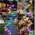 thumbnail image 6 of Solar Wind Chimes Outdoor, Color-Changing Solar Mobile Wind Chime Waterproof Solar Powered LED Hanging Lamp for Outdoor Garden Festival Decoration, 6 of 7