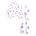 thumbnail image 7 of Grblisyd Girls Outfits Size 10-12 2 Piece Long Sleeve Crew Neck Cute Cartoon Print Sweatshirt Top and Flare Pants Set, 7 of 7