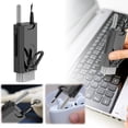 thumbnail image 1 of Keyboard Cleaning Brush Set - Computer Phone Earphone Laptop Cleaner, Soft Bristles, Compact Portable for Home Office, 1 of 5