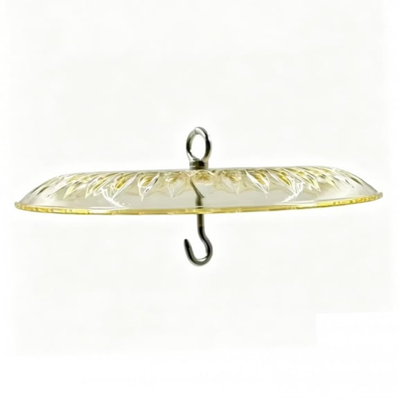 Optima Bird Feeder Cover for Bird Feeder Transparent Hanging Practical Guard Dome for Yellow