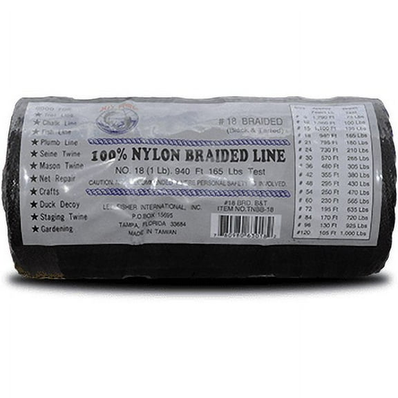 Joy Fish Braided Nylon Twine - Black